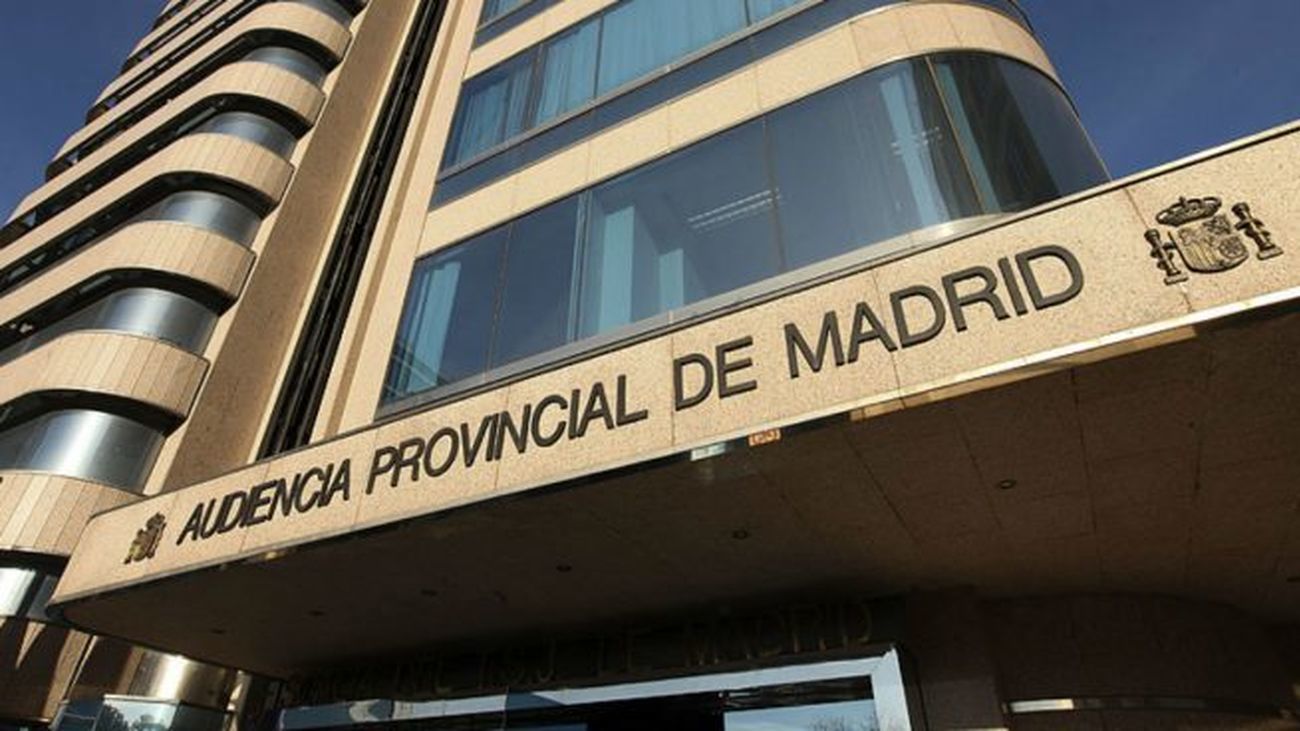 Audiencia Provincial de Madrid. (Foto: Telemadrid)
